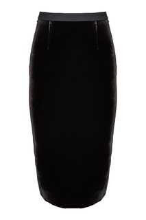 Бархатная юбка-карандаш Roland Mouret
