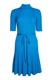 Трикотажное платье в рубчик Nina Ricci