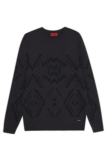 Джемпер с узором Hugo Boss