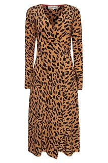 Шелковое платье с запахом Diane von Furstenberg