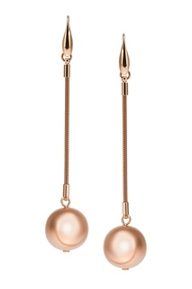 Золотистые серьги-сферы Harvey Isabel Marant
