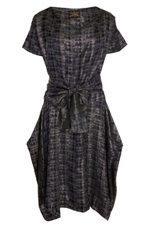 Платье в клетку с люрексом Vivienne Westwood Anglomania