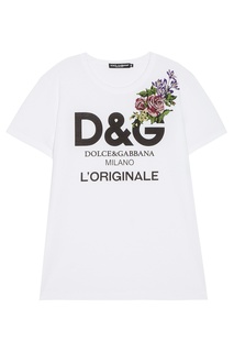 Футболка с принтом Dolce & Gabbana