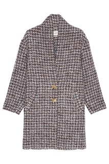 Твидовое пальто oversize Isabel Marant Etoile