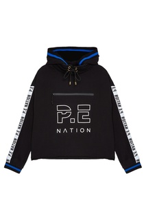 Черное худи из хлопка P.E Nation