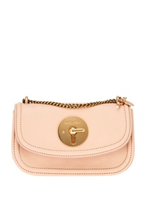 Бежевая сумка на цепочке See By Chloé