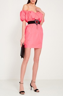 Розовое платье-мини Msgm