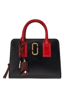 Черная кожаная сумка Little Big Shot The Marc Jacobs