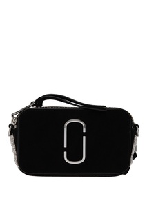 Черная замшевая сумка Snapshot The Marc Jacobs