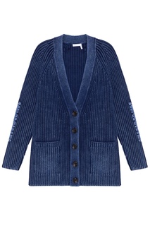 Удлиненный кардиган из хлопка See By Chloé