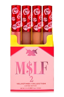 Набор матовых помад M.$.L.F. 2 (4 х 2,6 ml) Lime Crime