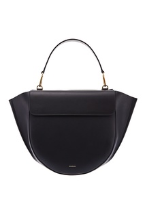 Кожаная сумка Hortensia Big Black Wandler