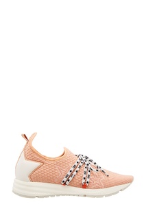 Кроссовки персикового оттенка Elisabetta Franchi
