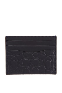 Кожаная визитница Coach