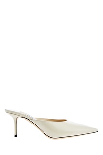 Белые мюли Jimmy Choo
