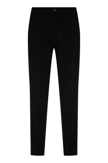 Черные брюки из шерсти Dirk Bikkembergs