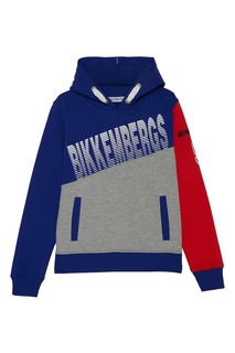 Худи цвета электрик Dirk Bikkembergs