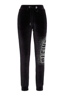 Черные бархатные джоггеры Philipp Plein