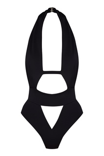 Черный слитный купальник Agent Provocateur