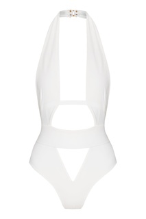 Белый слитный купальник Agent Provocateur