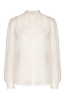 Блуза с кружевной вышивкой Super Eight Zimmermann