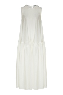 Белое платье миди Anna Karin Cecilie Bahnsen