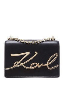 Черная сумка-кроссбоди с логотипом Karl Lagerfeld
