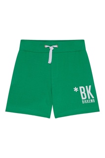 Зеленые трикотажные шорты Dirk Bikkembergs