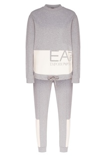 Серый спортивный костюм Emporio Armani
