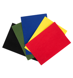 Бумага цветная А5л Fancy Creative бархатная 5 цв.