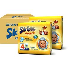 Подгузники Skippy Econom (7-18 кг) шт.