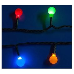 Гирлянда Uniel Нить ULD-S0540-060/DGA Colorballs, 540 см, 60 ламп, мультиколор