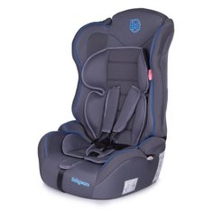 Автокресло группа 1/2/3 (9-36 кг) Baby Care Upiter Plus, серый/синий
