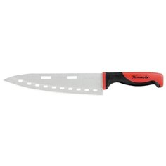 Matrix Нож поварской Silver teflon 20 см красный/черный