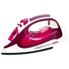 Утюг ARESA AR-3107 красный/белый