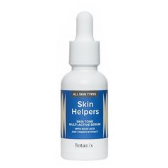 Botanix Skin Helpers Skin Tone Мультиактивная сыворотка для лица и тела с койевой кислотой и экстрактом томата, 30 мл