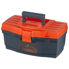 Ящик BLOCKER World of Tanks BR5009 32x18.5x15.2 см 12 серо-свинцовый/оранжевый