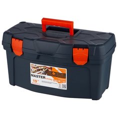 Ящик BLOCKER Master Economy BR6003 48.6x25.6x26 см 19 серо-свинцовый/оранжевый