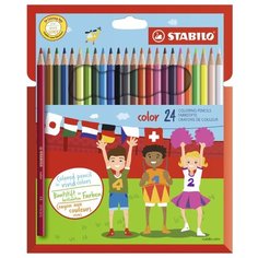 STABILO Цветные карандаши color 24 цвета (1924/77-01)