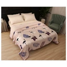 Плед Tango CRISTELLE Flamenco 200x220 см, розовый