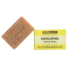 Мыло кусковое AMSARVEDA Отшелушивающее, 100 г