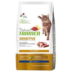 Корм для кошек TRAINER Solution Adult cat Sensitive with Duck dry (0.3 кг)
