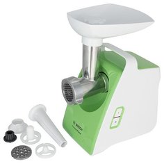Мясорубка Bosch MFW 3520 белый/зеленый