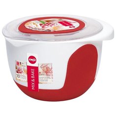 Миска EMSA Mix&Bake 508018 белый/красный