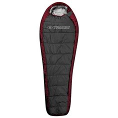 Спальный мешок TRIMM Arktis 185 red/dark grey с правой стороны