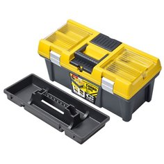 Ящик с органайзером Patrol STUFF Semi Profi 20 Carbo 52.5x25.6x24.6 см желтый