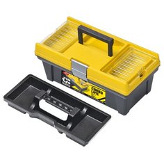 Ящик с органайзером Patrol STUFF Semi Profi 12 Carbo 31.2x16.7x13 см желтый