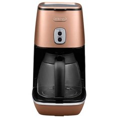 Кофеварка DeLonghi Distinta ICMI 211 стильный медный