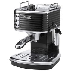 Кофеварка рожковая DeLonghi Scultura ECZ 351 черный
