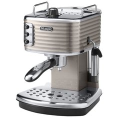 Кофеварка рожковая DeLonghi Scultura ECZ 351 бежевый